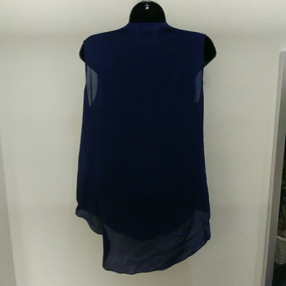3.1 Phillip Lim Silk Jeweled  Sleeveless Top - Picture 5 of 8